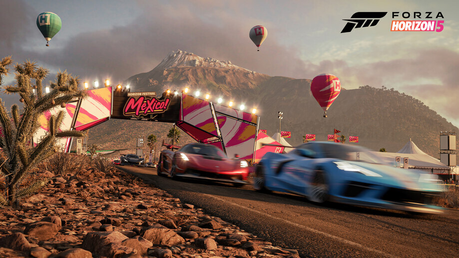 Forza Horizon 5 Sports Car Race 4K #400e Wallpaper PC Desktop