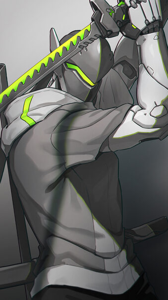 Genji Overwatch 2 Game Art 4K #3250h Wallpaper PC Desktop