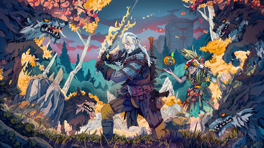 Geralt Of Rivia Fortnite 4K