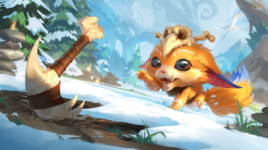 Gnar LoL Runeterra Bandle City 4K #5091f Wallpaper PC Desktop