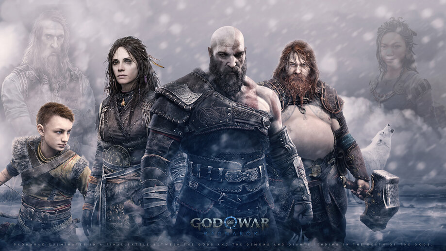 Procurando por um wallpaper? Confira imagens em alta qualidade do trailer  de God of War: Ragnarok