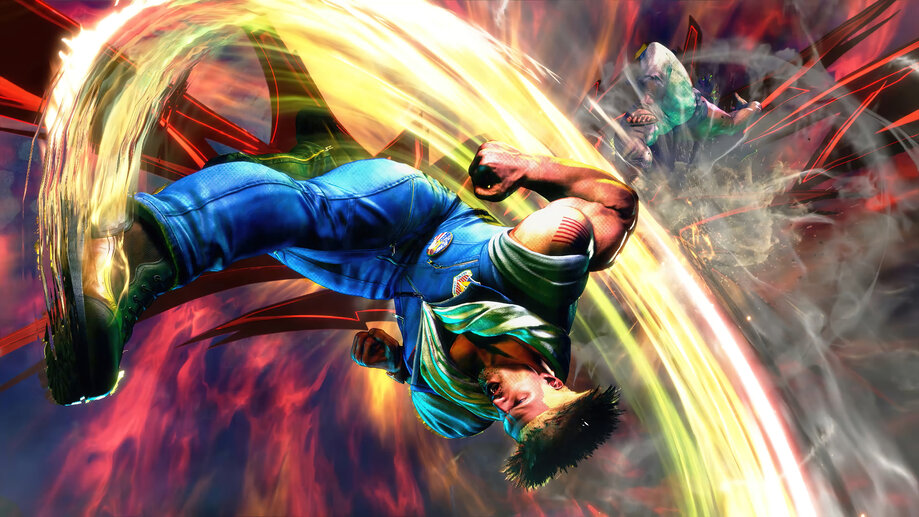 Guile Flash Kick Street Fighter 4K #4051h Wallpaper PC Desktop