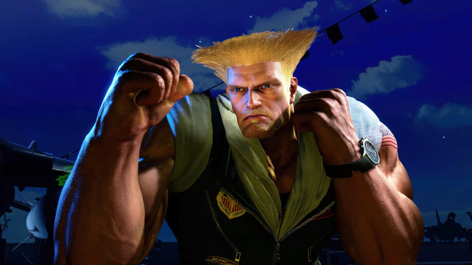 Guile Street Fighter 6 4K #3991h Wallpaper PC Desktop