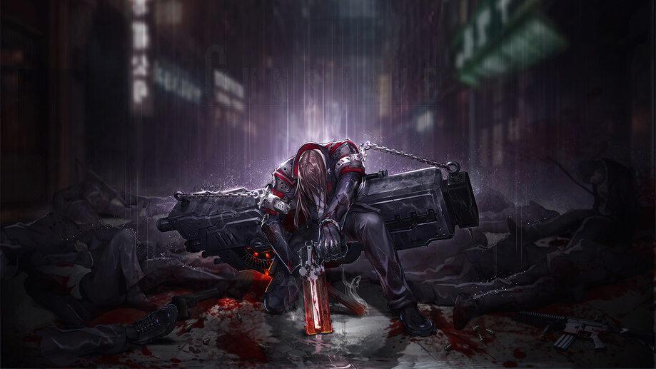 Gungrave Gore 4K #7241e Wallpaper PC Desktop