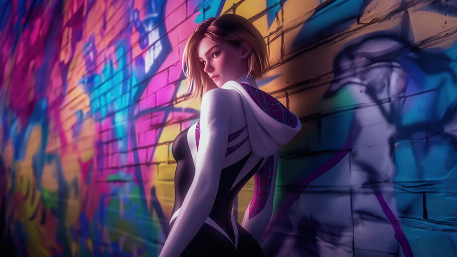 Gwen Stacy Spider-Gwen Marvel 4K #3060k Wallpaper PC Desktop