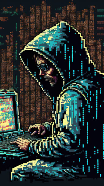 1600x2560 Resolution Anonymous Hacker Working 1600x2560 Resolution Wallpaper  - Wallpapers Den