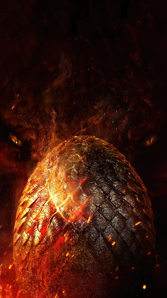 House of the Dragon Egg 4K #9280g Wallpaper PC Desktop