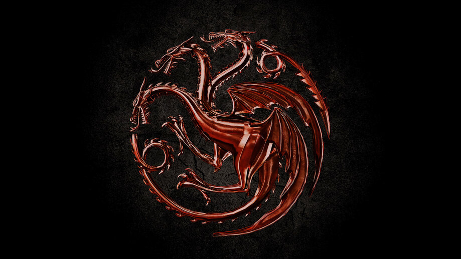 House of the Dragon Logo 4K #9300g Wallpaper PC Desktop