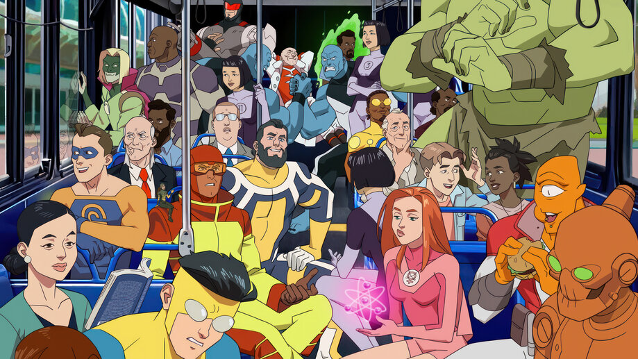 Invincible Series Characters 4K #1241n Wallpaper iPhone Phone