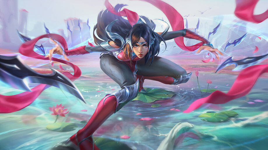 Irelia Beautiful LoL Art 4K #3601i Wallpaper PC Desktop