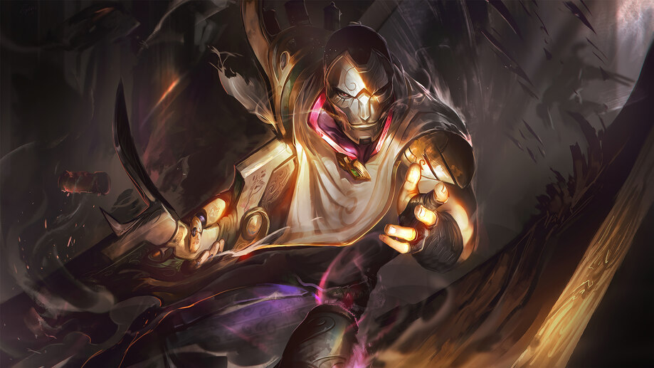 Jhin League of Legends 4K #7680e Wallpaper PC Desktop