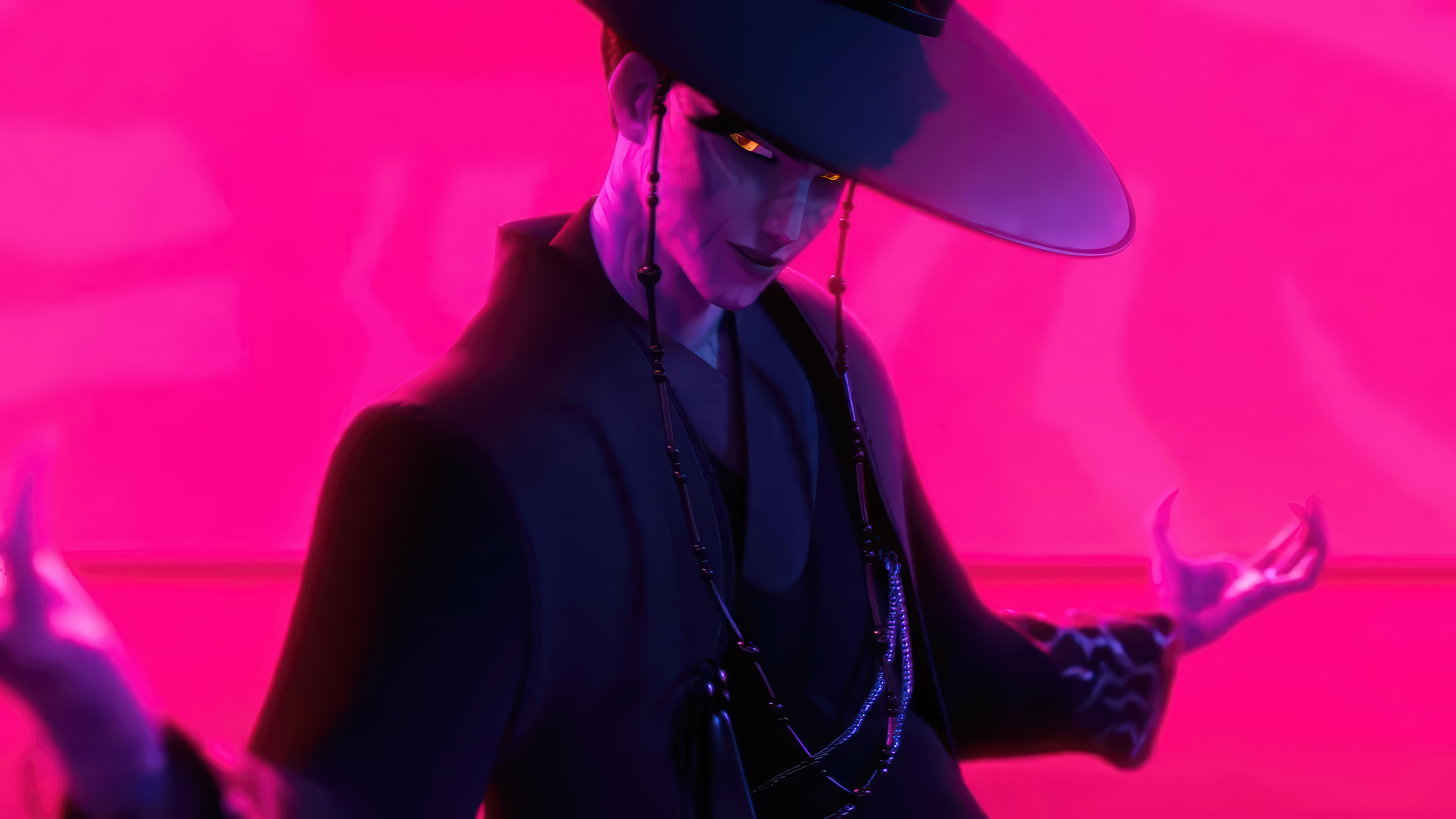 6635f Jinu Kpop Demon Hunters 4K Wallpaper 4K PC