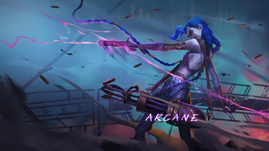 Jinx Arcane (Netflix Series) Wallpaper iPhone Phone 4K #2470e