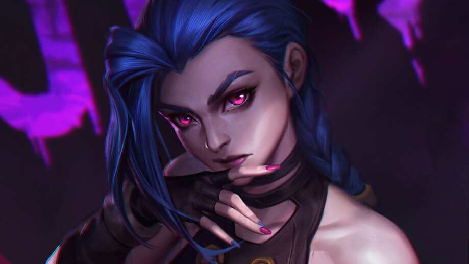 Jinx Arcane 4K #4871e Wallpaper PC Desktop