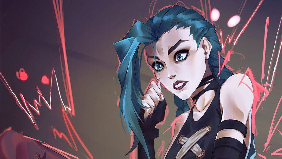 Jinx Arcane 4K #5171e Wallpaper iPhone Phone