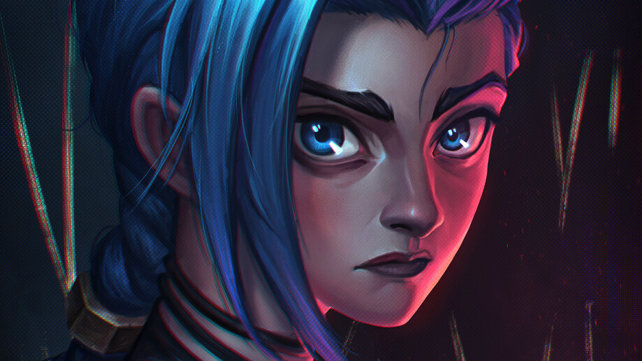 Jinx Arcane 4K #9441e Wallpaper PC Desktop