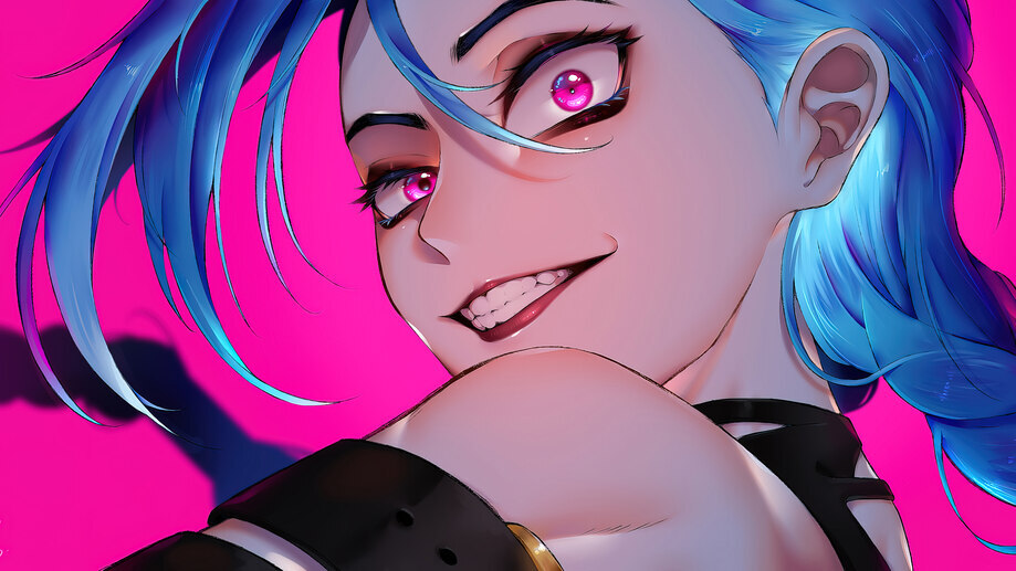 Jinx LoL 4K #9241e Wallpaper PC Desktop