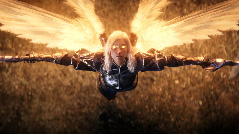 Kayle LoL Season 2024 Cinematic 4K 6141n Wallpaper PC Desktop