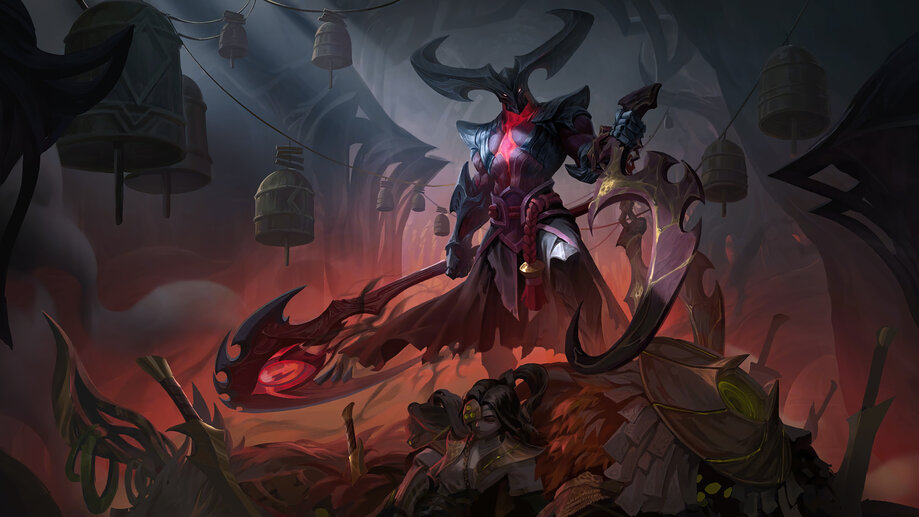 Kayn Rhaast LoL Runeterra 4K #2281i Wallpaper iPhone Phone