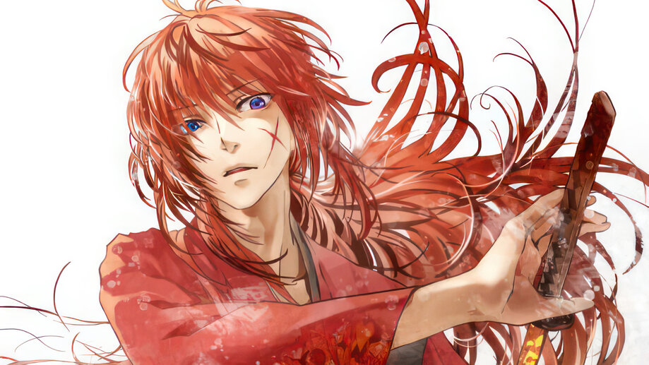 Kenshin Himura, protagonist, artwork, manga, Rurouni Kenshin, HD wallpaper