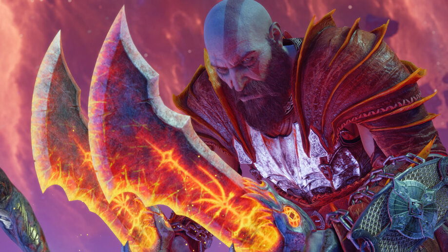 when does kratos get the blades of chaos back 2018