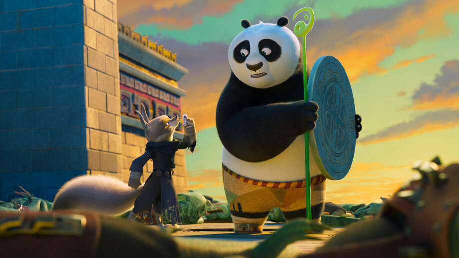 Kung Fu Panda 4 Po Zhen 4K #4521n Wallpaper PC Desktop