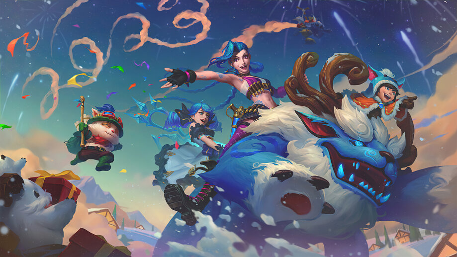 League of Legends 2023 Jinx Nunu Willump Gwen Teemo 4K Wallpaper iPhone HD  Phone #6681j