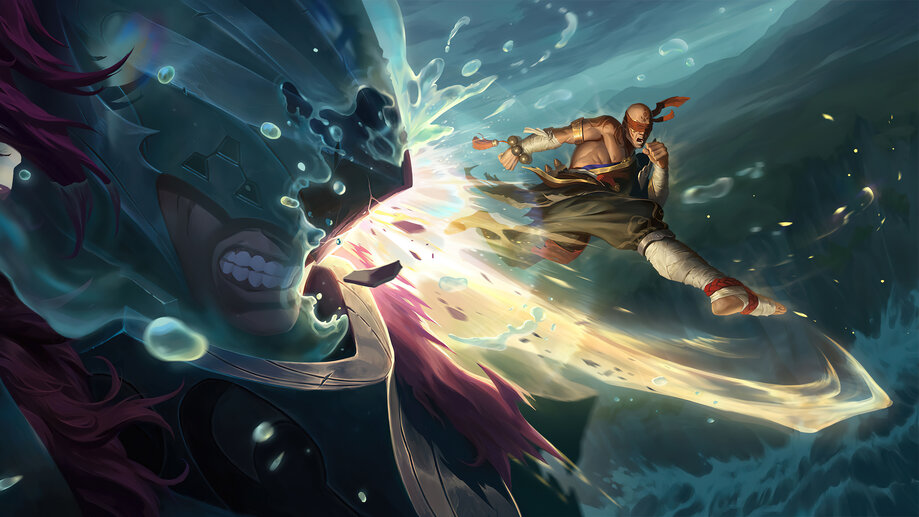 Lee Sin Monk LoL LoR 4K #8501g Wallpaper PC Desktop