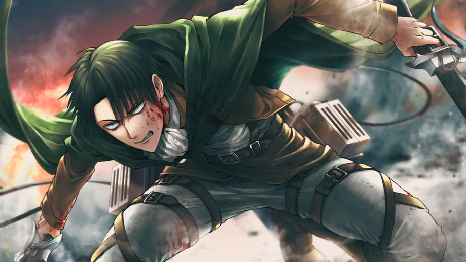 Levi Attack on Titan 4K #3650f Wallpaper PC Desktop