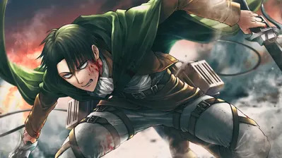 Levi Attack on Titan Anime Wallpaper 4K HD PC #3650f