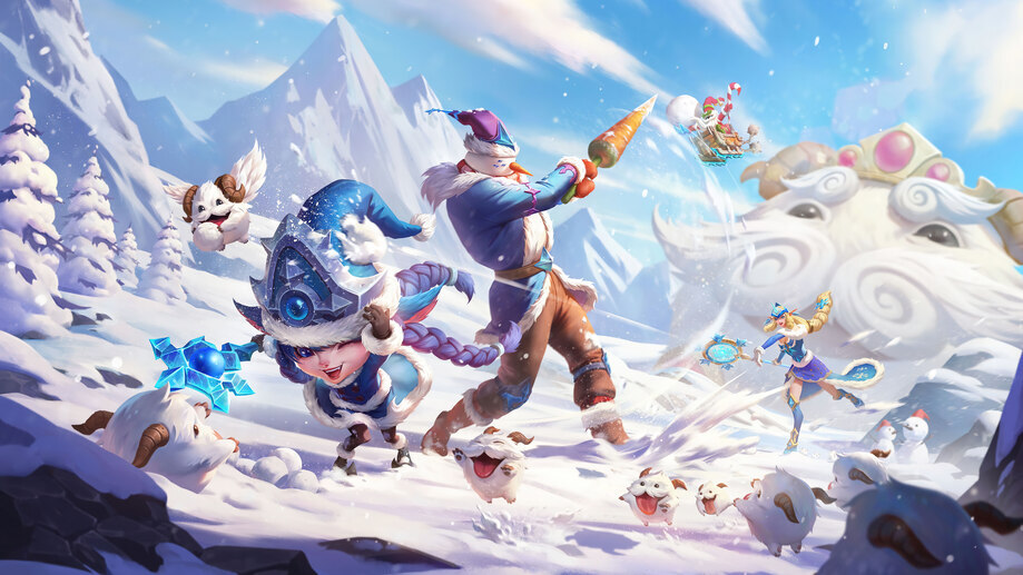 LoL Wild Rift Snowdown 4K #7490e Wallpaper PC Desktop