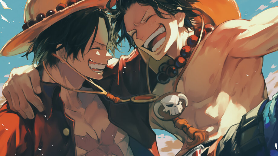 Luffy Ace One Piece 4K Wallpaper 4165j Wallpaper 4K PC