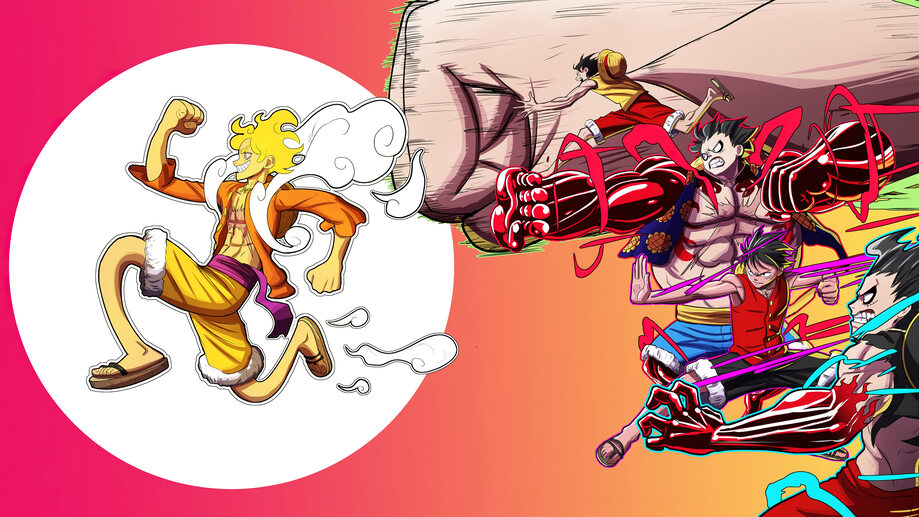 Luffy Gear 5 vs. Kaido Dragon 4K Wallpaper iPhone HD Phone #4121g