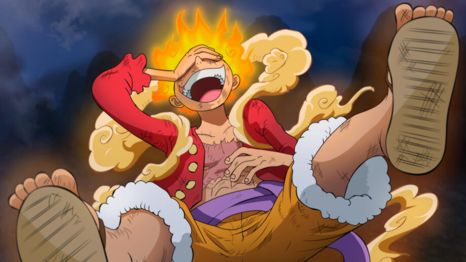 Luffy Sun God Nika (Gear 5) One Piece 4K Wallpaper iPhone HD Phone #3981g