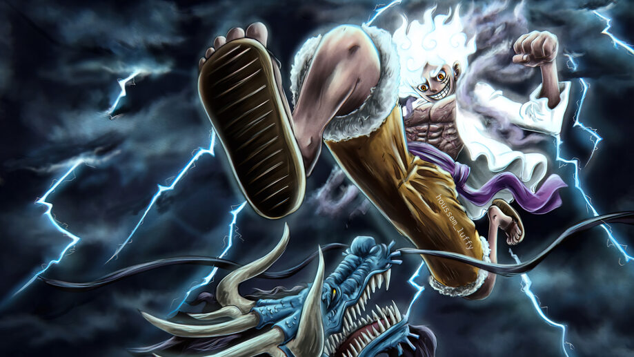 Luffy no Gear Five VS Kaido