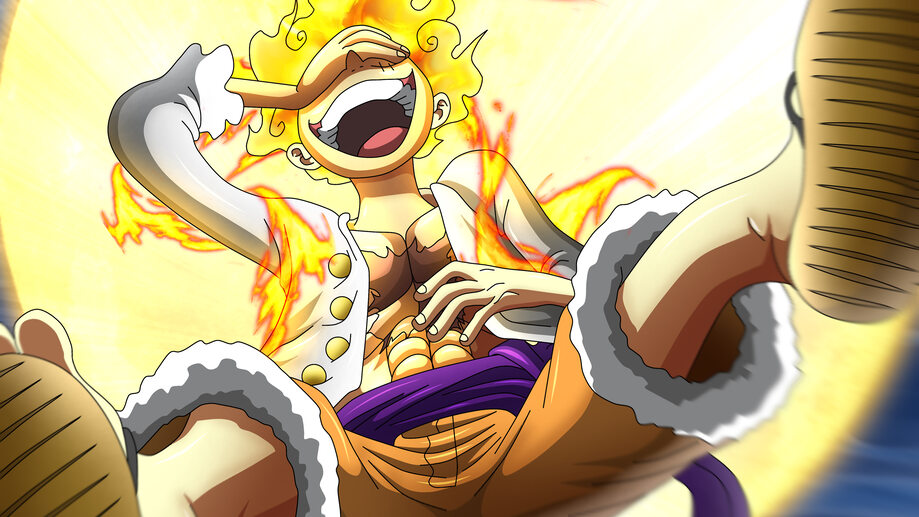 Luffy Gear 5 (Sun God Nika) One Piece 4K Wallpaper iPhone HD Phone #4151g