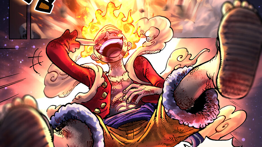 Luffy Sun God Nika Gear 5 4K #4201g Wallpaper iPhone Phone