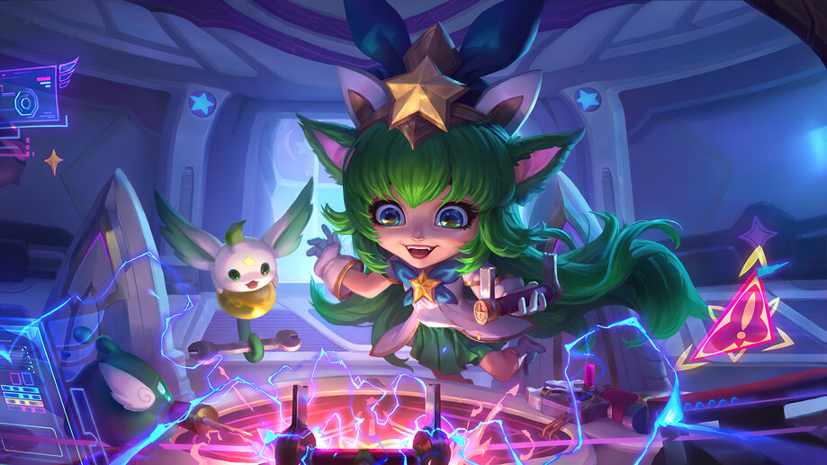 Lulu Star Guardian V2 Skin LoR 4K #7941h Wallpaper PC Desktop