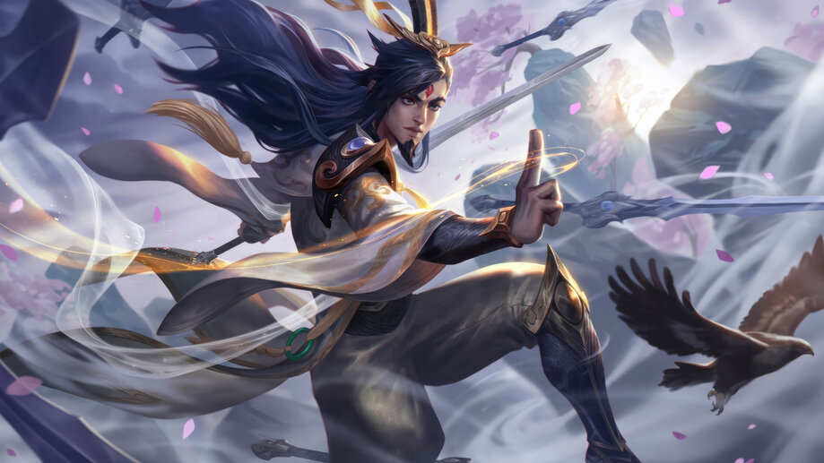 Master Yi Eternal Sword 4K 8K #3490i Wallpaper PC Desktop