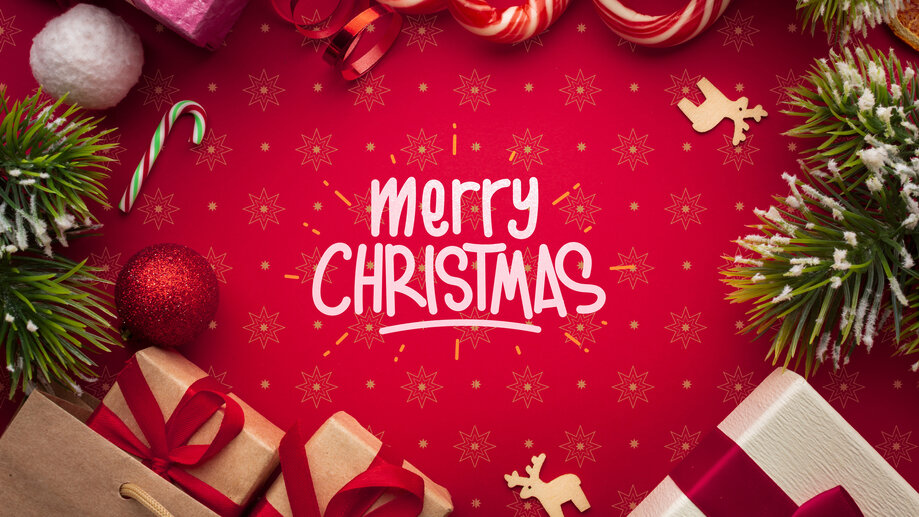 Merry Christmas 4K #8240h Wallpaper PC Desktop