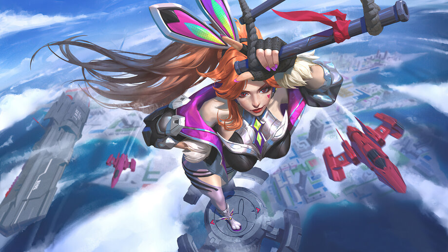 Miss Fortune Battle Bunny LoL 4K #3131i Wallpaper PC Desktop