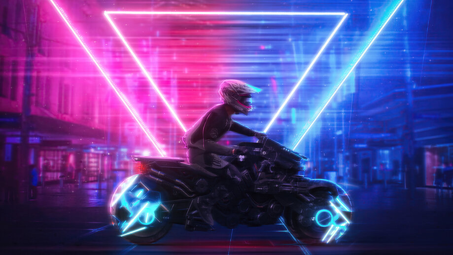 Cyberpunk 2077 Motorcycle 4K Wallpaper iPhone HD Phone #101l