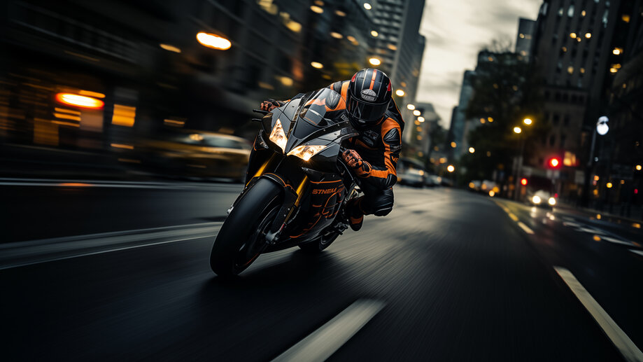 Motorcyle Street 4K #200j Wallpaper iPhone Phone