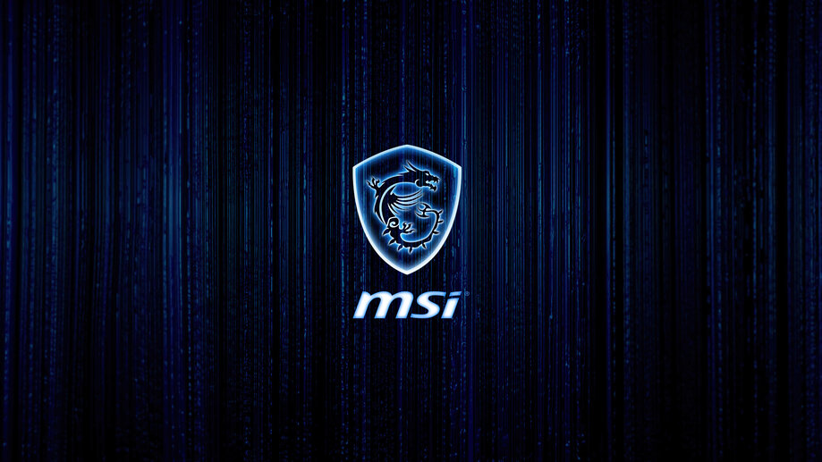 MSi Logo Background 4K #1031i Wallpaper PC Desktop