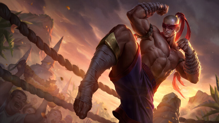 Muay Thai Lee Sin Skin LoL 4K 8K #5293a Wallpaper iPhone Phone