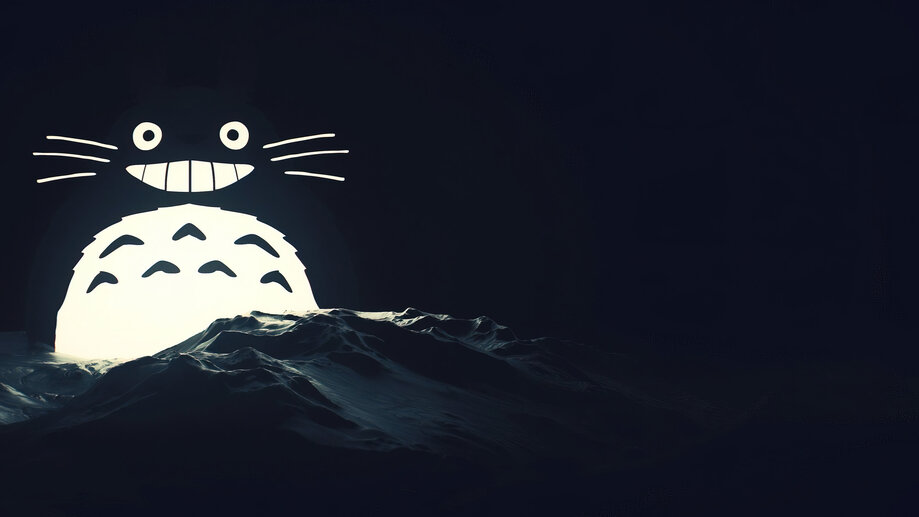 My Neighbor Totoro Simple 4K #6700f Wallpaper PC Desktop