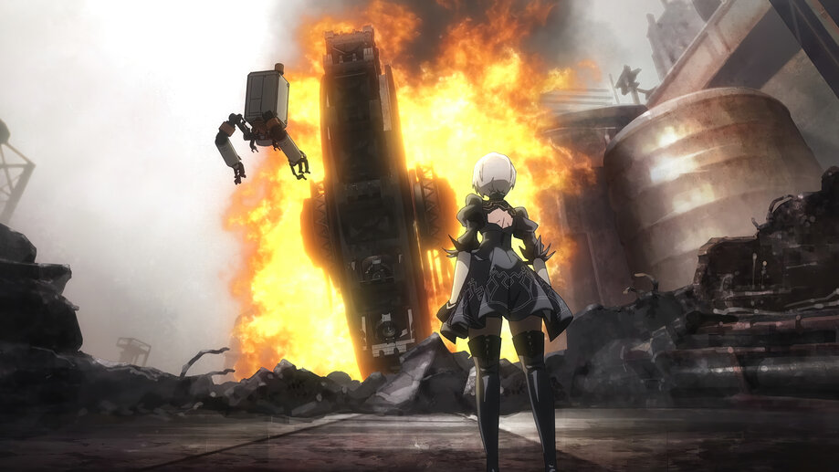 Ultra HD 4K NieR:Automata Ver1.1a YoRHA 2B 3840x2160 Wallpaper.