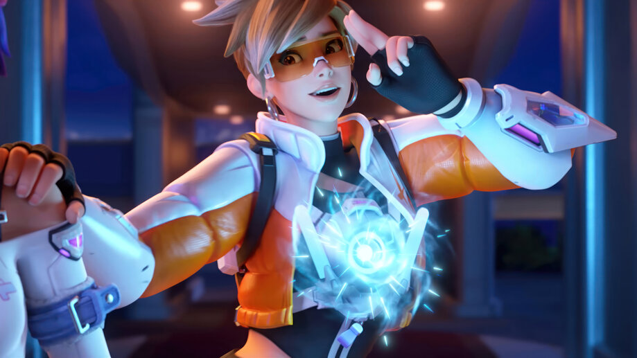 Tracer Overwatch 4K Wallpaper iPhone HD Phone #7791m