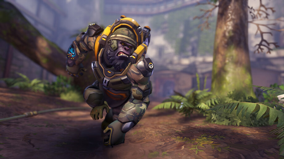Overwatch 2 Tactical Winston 4K #2800h Wallpaper PC Desktop