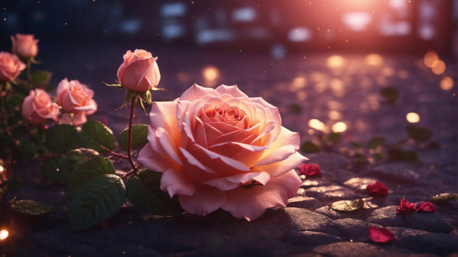 Pink Rose Flower 4K #1313a Wallpaper iPhone Phone